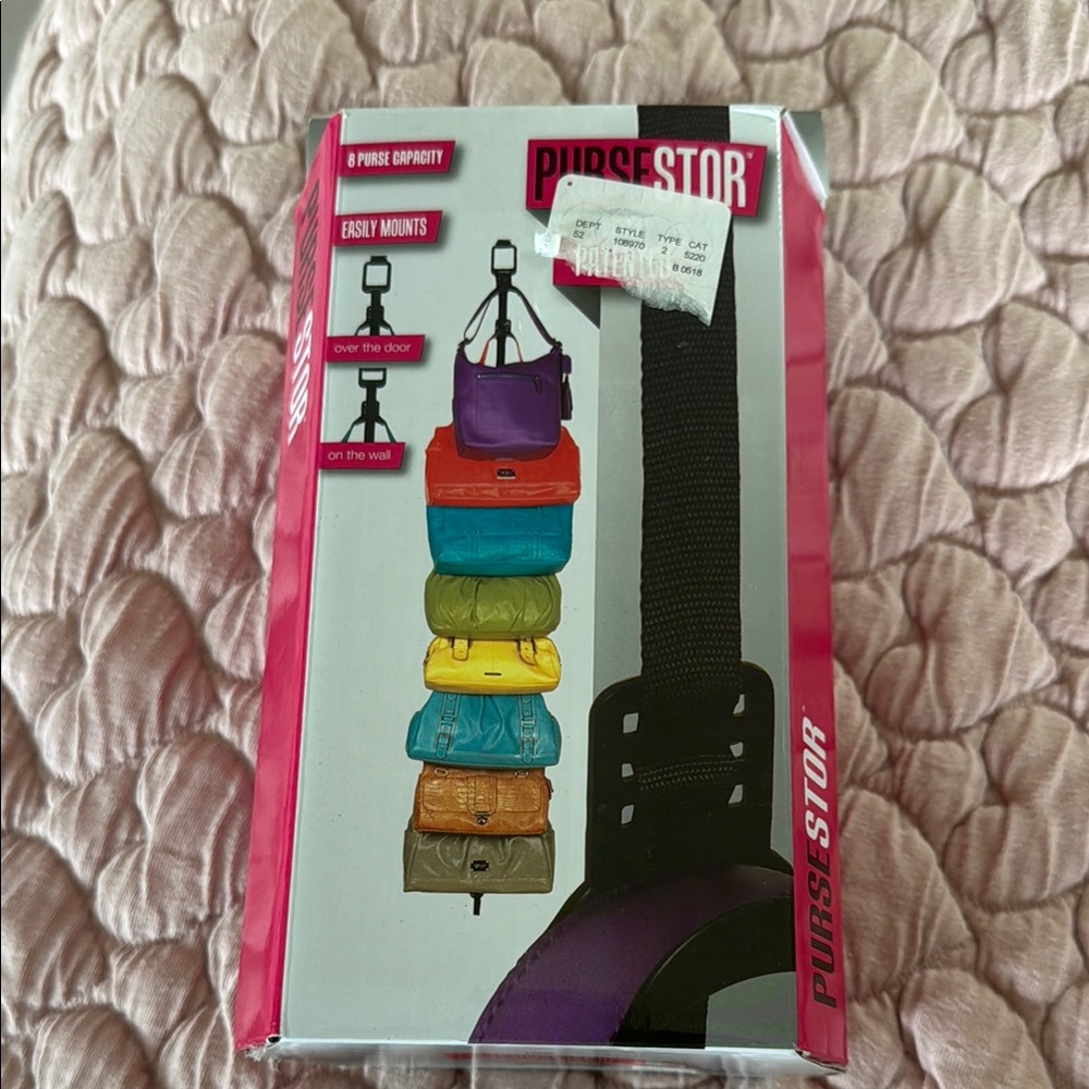 PURSE STOR Organizer with Multi-Color Pockets